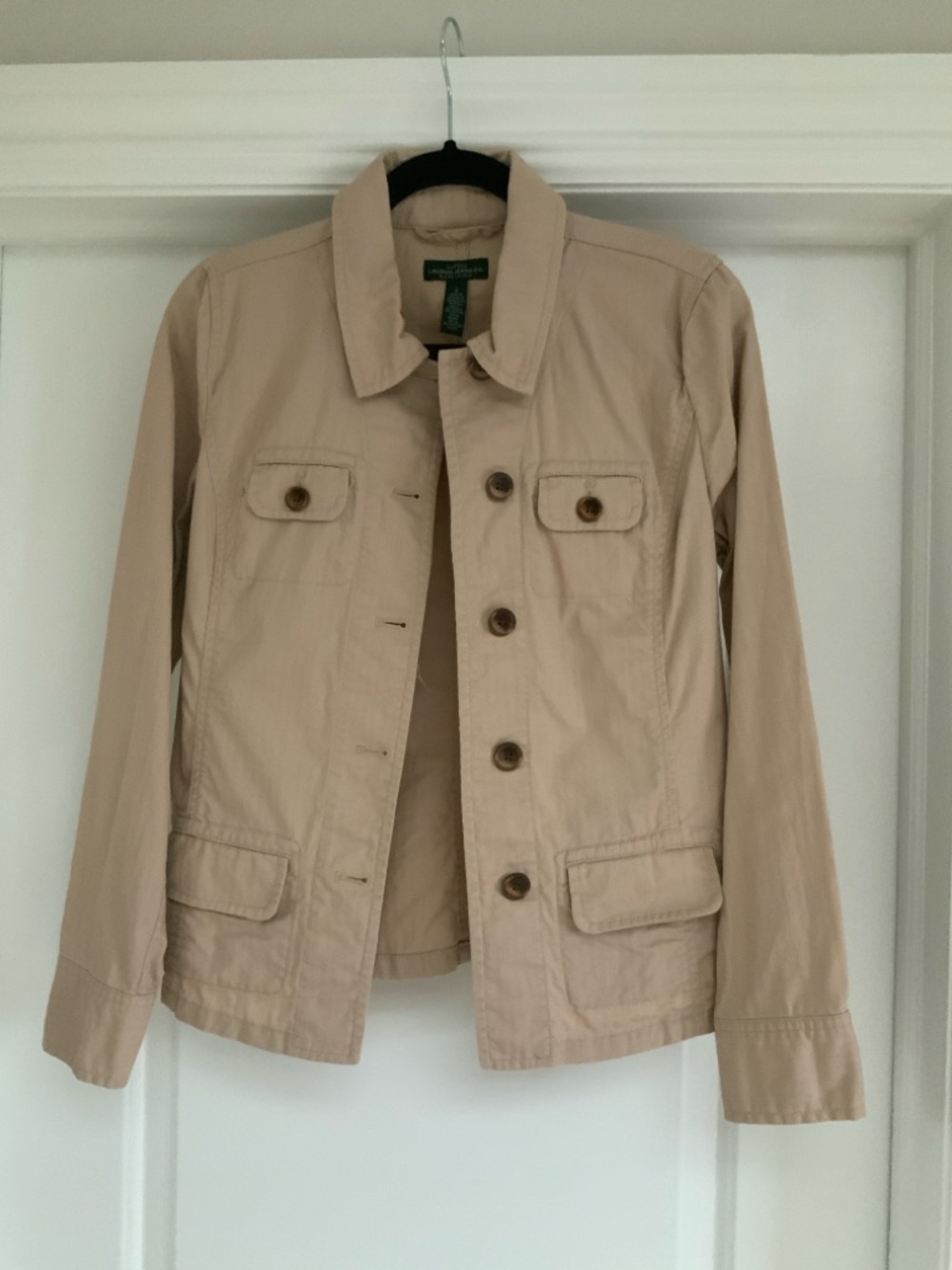 Ralph Lauren‎ Jeans Co Khaki Safari Jacket S Ladies Womens